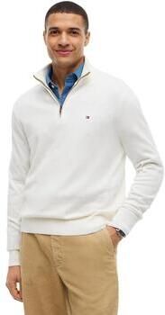 TOMMY HILFIGER Heren Truien & Vesten Pima Org Ctn Cashmere Zip Mock Ecru - Foto 7