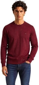 TOMMY HILFIGER Heren Truien & Vesten Pima Org Ctn Cashmere Crew Neck Bordeaux - Foto 16