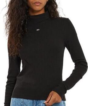 TOMMY JEANS Dames Truien & Vesten Tjw Essential Mock Neck Zwart - Foto 13