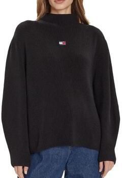 TOMMY JEANS Dames Truien & Vesten Tjw Mockneck Badge Sweater Zwart - Foto 10