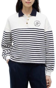 Tommy Hilfiger relaxed fit sweatshirt van puur katoen met knopen - Foto 4