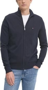 Tommy Hilfiger Gebreid jack met logostitching model 'ESSENTIAL' - Foto 6