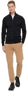 Tommy Hilfiger Klassieke Cardigan met Rits Cashmere Mix Black Heren - Foto 11
