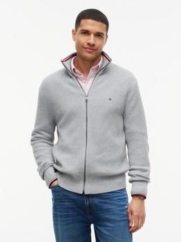 Tommy Hilfiger Regular fit gebreid jack van puur katoen - Foto 4