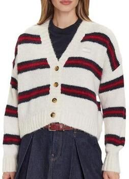 TOMMY JEANS Vest TJW BADGE STRIPE FLUFF CARDI EXT - Foto 10