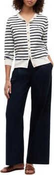 Tommy Hilfiger regular fit gebreid jack van katoenmix met gouden knopen - Foto 6