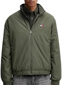 TOMMY JEANS Blouson TJM ESSENTIAL PADDED JACKET EXT Vrijetijdsjas overgangsjas glanzend stretch manchetten opstaande kraag - Foto 6