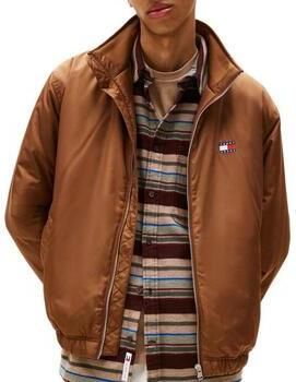 TOMMY JEANS Blouson TJM ESSENTIAL PADDED JACKET EXT Vrijetijdsjas overgangsjas glanzend stretch manchetten opstaande kraag - Foto 6
