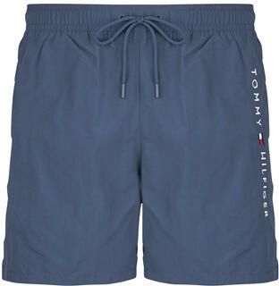 TOMMY HILFIGER UNDERWEAR Tommy Hilfiger Heren Zwembroeken Medium Drawstring Zip Pocket Blauw - Foto 5