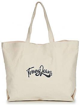 Tommy Jeans Boodschappentas TJW CANVAS TOTE NATURAL