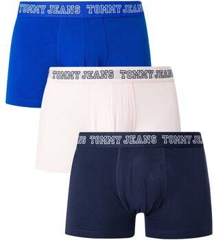 Tommy Jeans Boxers Set van 3 boxershorts van Varsity Cotton Essentials