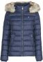 TOMMY JEANS Donsjack BASIC HOODED DOWN JACKET met imitatiebont aan de capuchon & -merklabel - Thumbnail 1