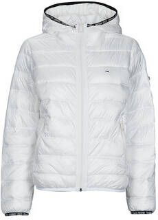 Tommy Jeans Donsjas TJW QUILTED TAPE HOODED JACKET