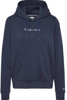 Tommy Jeans Trui Reg Serif Linear Hoodie