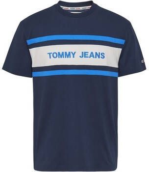 Tommy Jeans T-shirt Korte Mouw CAMISETA AZUL HOMBRE DM0DM13820