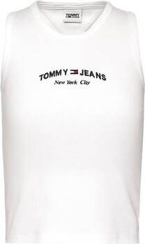 Tommy Jeans T-shirt Korte Mouw CAMISETA BLANCA MUJER DW0DW13822