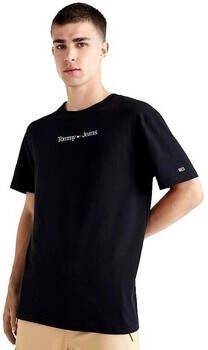 Tommy Jeans T-shirt Korte Mouw CAMISETA NEGRA HOMBRE DM0DM14984