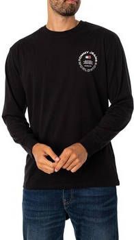 Tommy Jeans T-shirt Korte Mouw T-shirt met ronde instap en lange mouwen