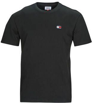 Tommy Hilfiger Zwart T-shirt met iconisch logo en regular fit Zwart Heren - Foto 3
