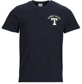 Tommy Jeans T-shirt Korte Mouw TJM REG CURVED LETTERMAN TEE