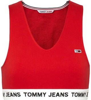 Tommy Jeans T-shirt TOP ROJO MUJER DW0DW13830
