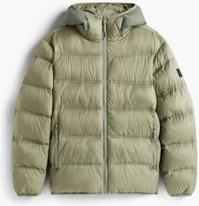 Tommy Jeans Regular fit gewatteerd jack met mesh