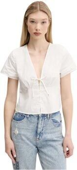 Tommy Jeans Regular fit blouse met knoopsluiting - Foto 1