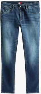 TOMMY JEANS Straight jeans SCANTON SLIM Met merkenlabel van leer achter - Foto 7