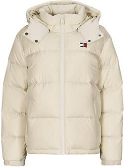 TOMMY JEANS Dames Jassen Tjw Alaska Puffer Ex Gebroken Wit
