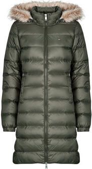Tommy Jeans Slim fit gewatteerde lange jas met vulling van dons en veren
