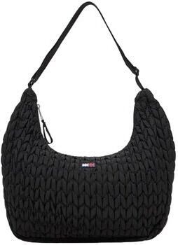TOMMY JEANS Schoudertas TJW URBAN LARGE QUILTED X-BODY dames schoudertas helnkeltasche in trendy step-design