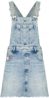 Tommy Jeans Jumpsui DENIM DUNGAREE DRESS RWB
