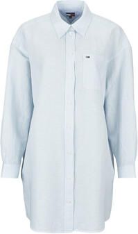 Tommy Jeans Korte Jurk TJW LINEN SHIRT DRESS EXT