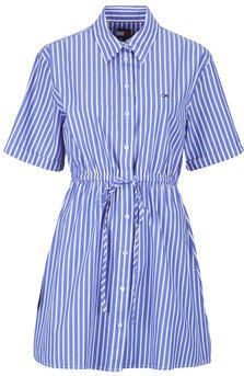 Tommy Jeans Korte Jurk TJW MINI STRIPE SHIRT DRESS