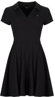 Tommy Jeans Korte Jurk TJW RIB F POLO MINI DRESS EXT