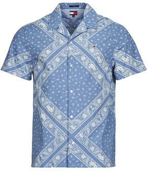 TOMMY JEANS Overhemd met korte mouwen TJM REG AOP SS SHIRT EXT