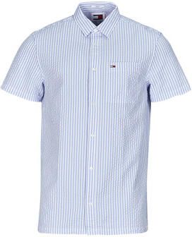 TOMMY JEANS Overhemd met korte mouwen TJM REG STRIPE SEERSUCKER SHIRT