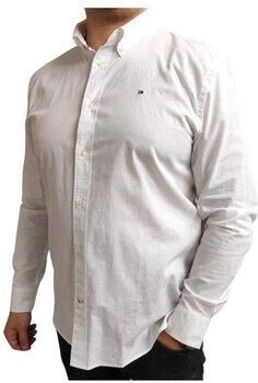 Tommy Jeans Overhemd Lange Mouw MW0MW30934__YBR_WHITE