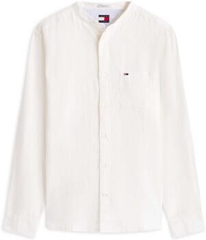 Tommy Jeans Overhemd Lange Mouw Tjm Reg Linen Mx Ban