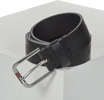 TOMMY JEANS Leren riem TJM AUSTIN 3.5 Eenvoudige pin sluiting met logo zachte haptiek