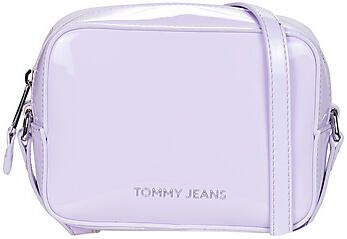 Tommy Jeans Paarse Schoudertas Crossbody Camera Purple Dames