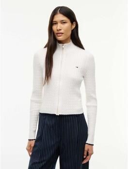 Tommy Jeans Slim fit gebreid jack van viscosemix - Foto 4