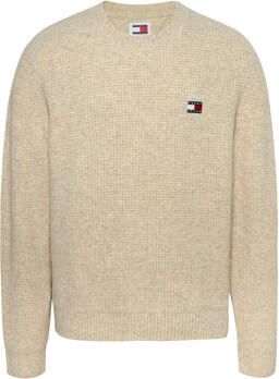 TOMMY JEANS Heren Truien & Vesten Tjm Reg Waffle Sweater Wit - Foto 2