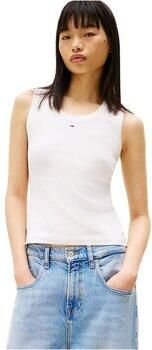 Tommy Hilfiger Essential Ribbed Flag Embroidery Slim Tanktop Dames - Foto 18