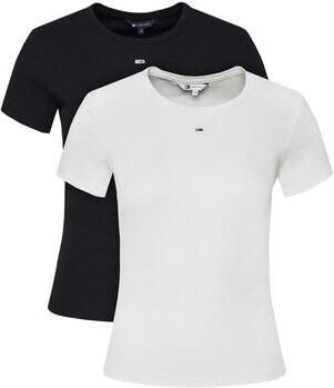 TOMMY JEANS Shirt met korte mouwen TJW 2PACK SLIM ESSENTIAL RIB SS (Set van 2) - Foto 11