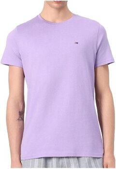 TOMMY JEANS T-shirt TJM ESSENTIAL SOLID TEE met ronde hals en subtiele logo-vlag - Foto 5