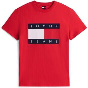 Tommy Jeans T-shirt Korte Mouw Tjm Reg Big Flag Ss