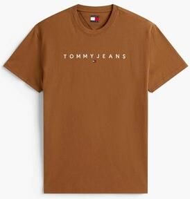 Tommy Jeans T-shirt Korte Mouw TJM REG LINEAR LOGO TEE