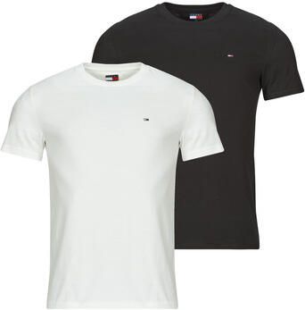 Tommy Jeans T-shirt Korte Mouw TJM XSLIM 2PACK JERSEY TEE EXT