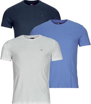 Tommy Jeans T-shirt Korte Mouw TJM XSLIM 3PACK TEE EXT X3